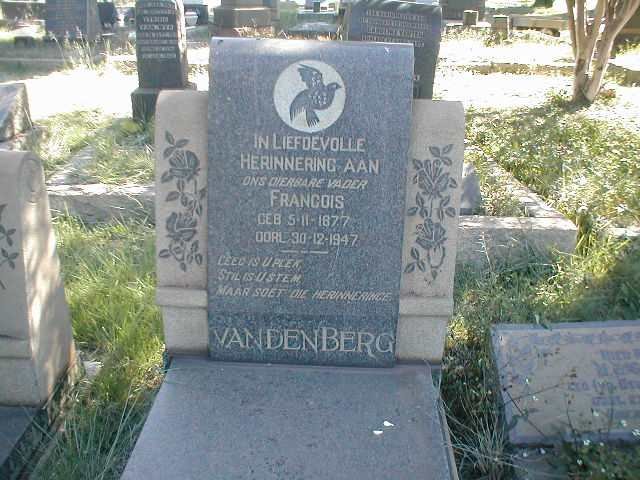 BERG Francois, van den 1877-1947