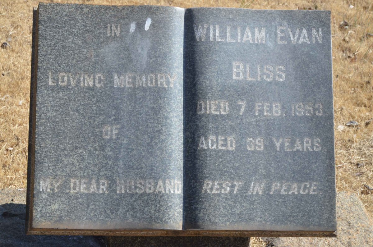 BLISS William Evan -1953