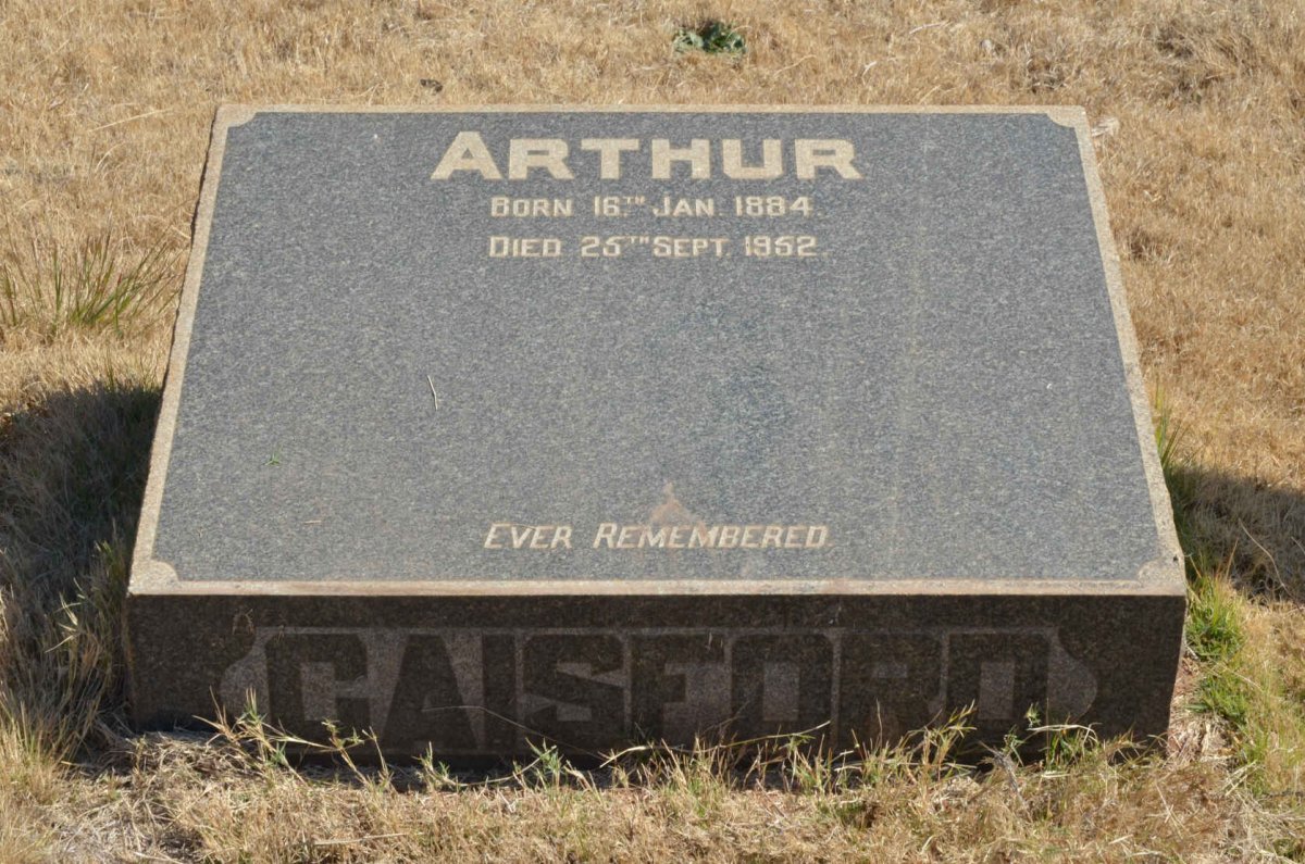 CAISFORD Arthur 1884-1952
