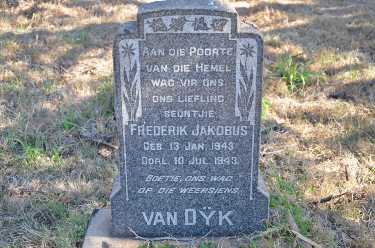 DΫK Frederik Jakobus, van 1943-1943