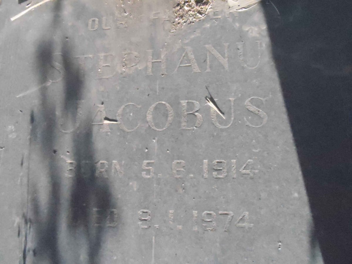 EEDEN Stephanus Jacobus, van 1914-1974