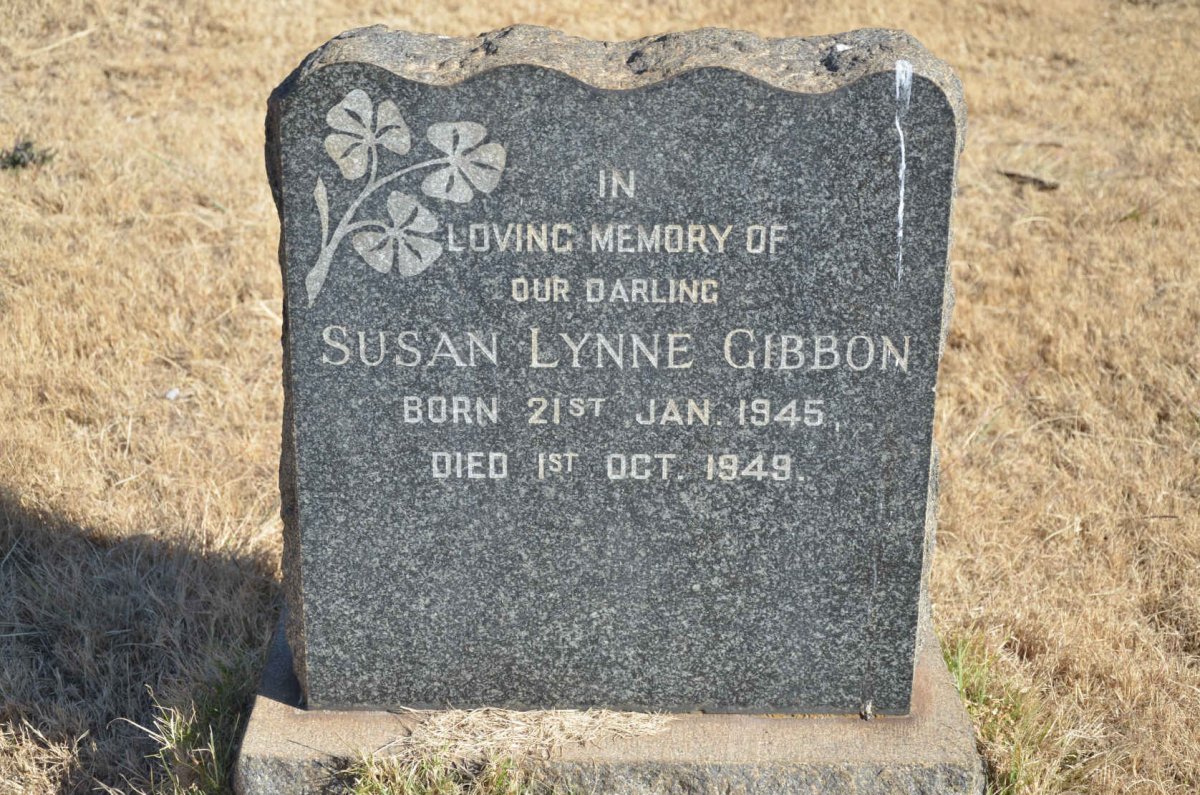GIBBON Susan Lynne 1945-1949