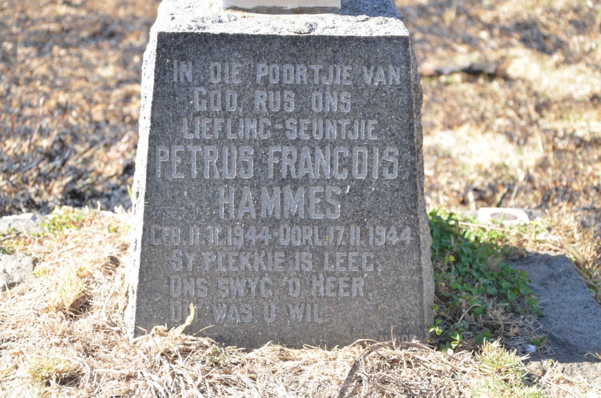 HAMMES Petrus Francois 1944-1944