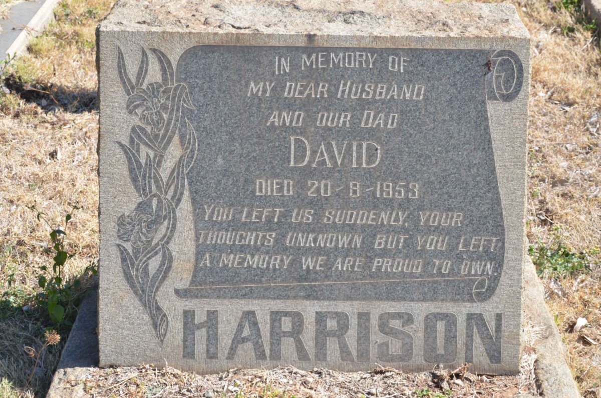 HARRISON David -1953
