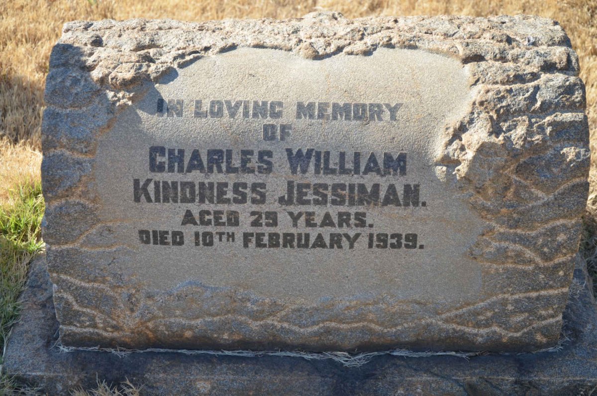 JESSIMAN Charles William Kindness -1939