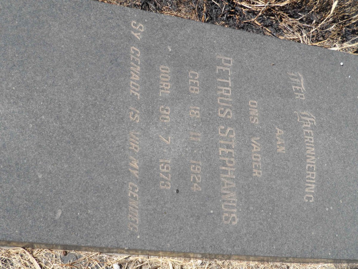 KEYSER Petrus Stephanus 1924-1973