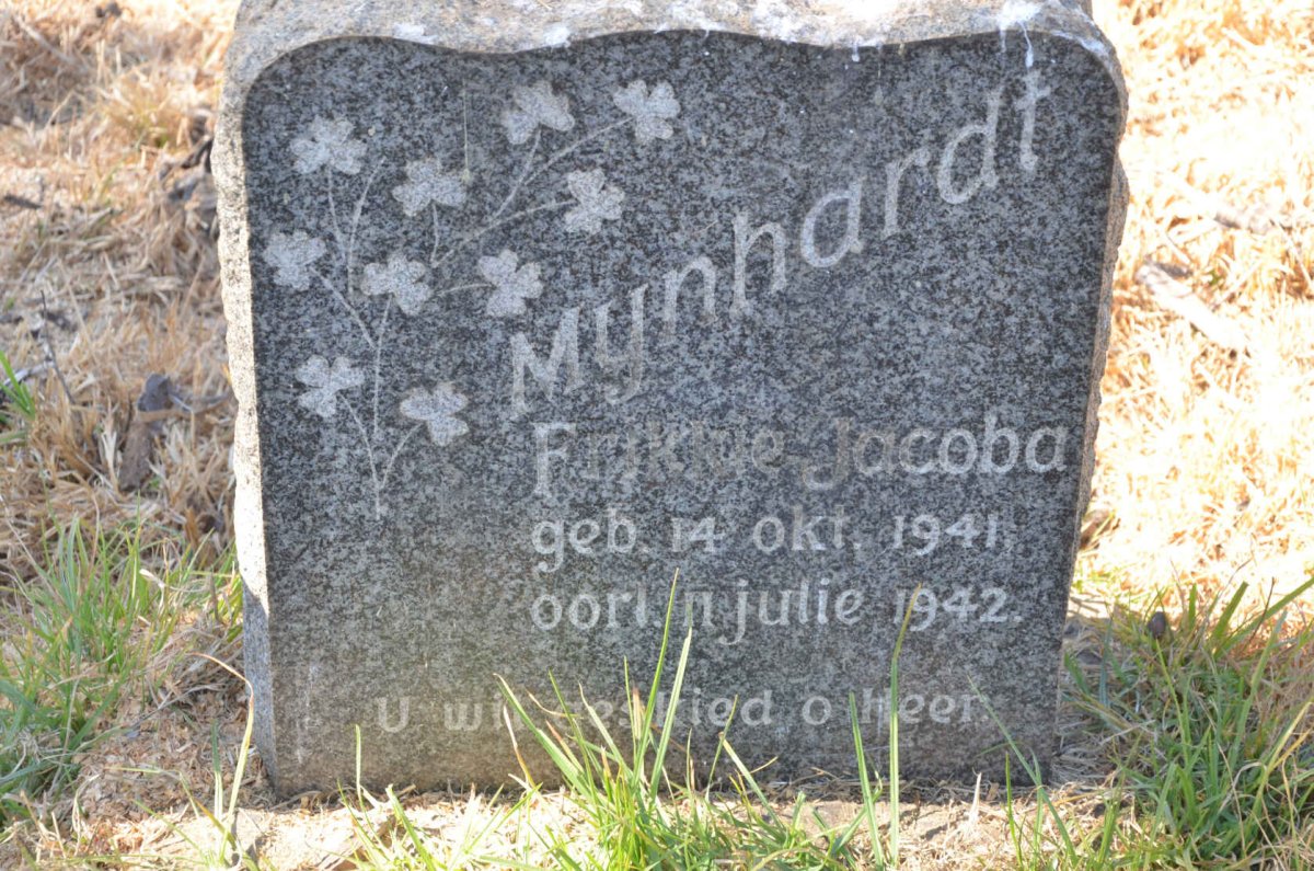 MYNHARDT Frikkie Jacoba 1941-1942