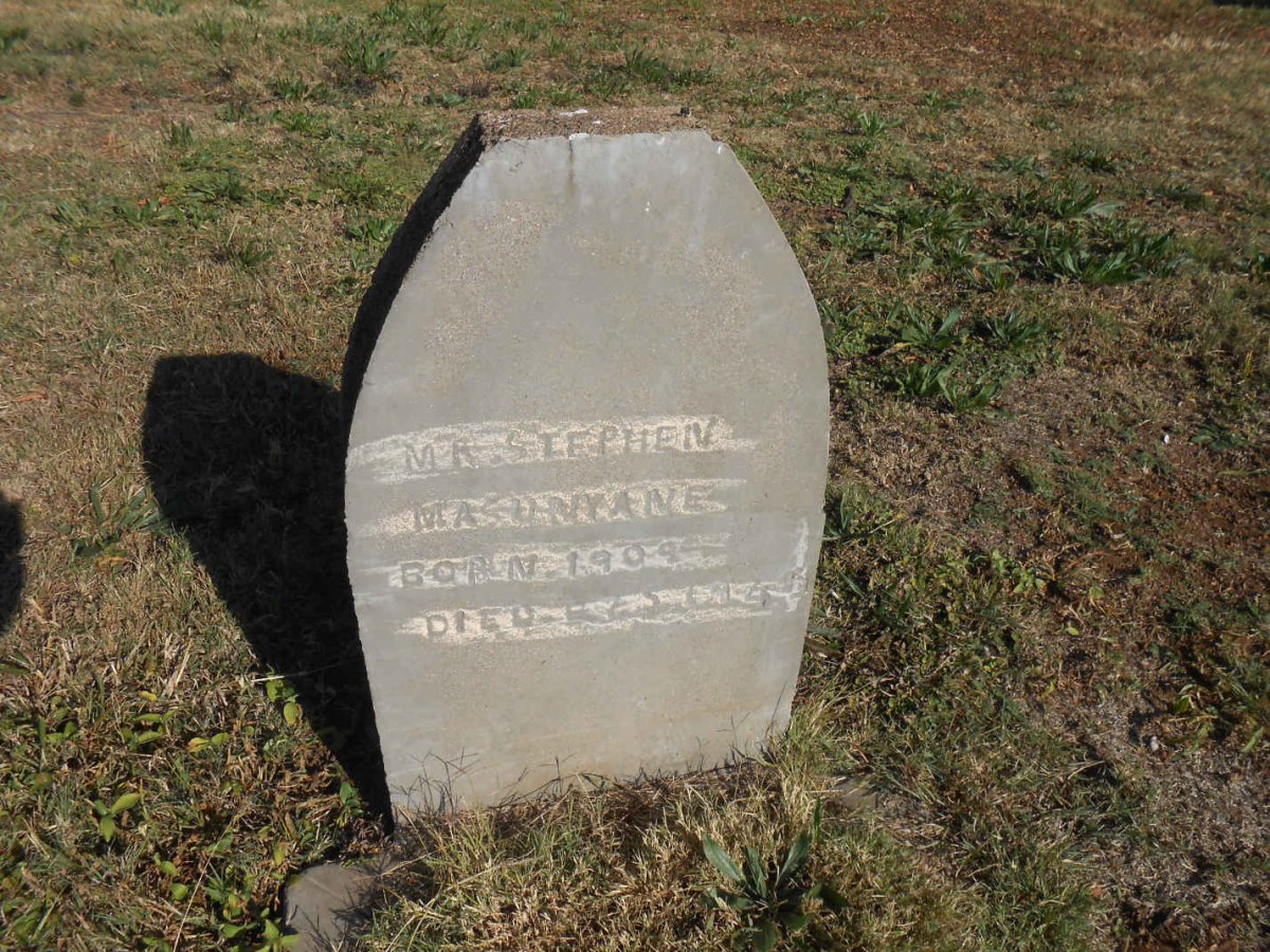 MASUNYANE Stephen 1909-1945