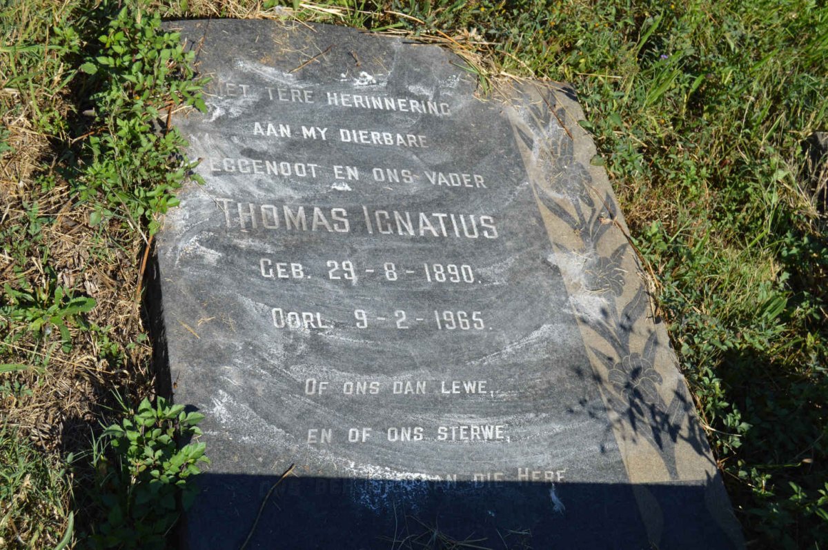 MULLER Thomas Ignatius 1890-1965