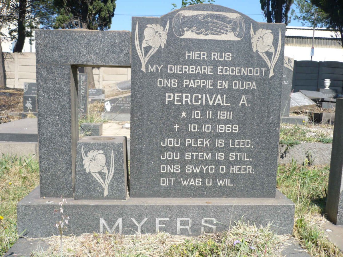MYERS Percival A. 1911-1969