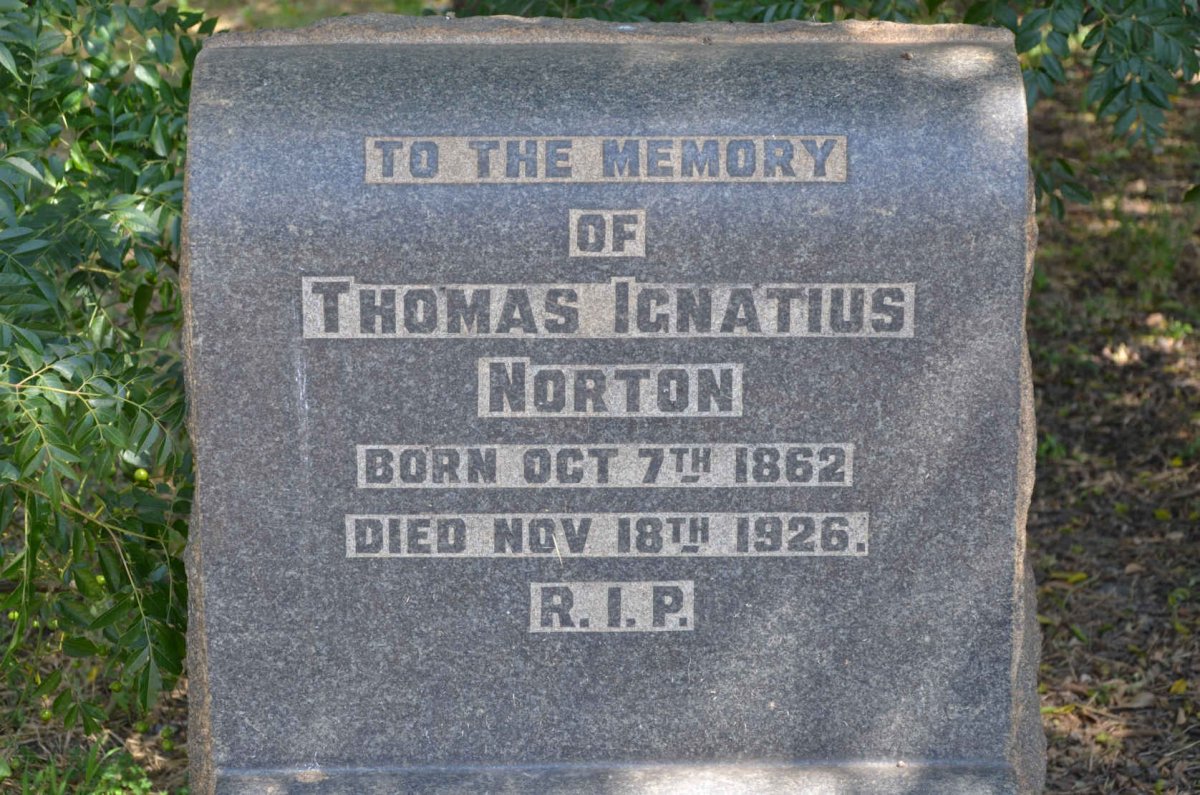 NORTON Thomas Ignatius 1862-1926