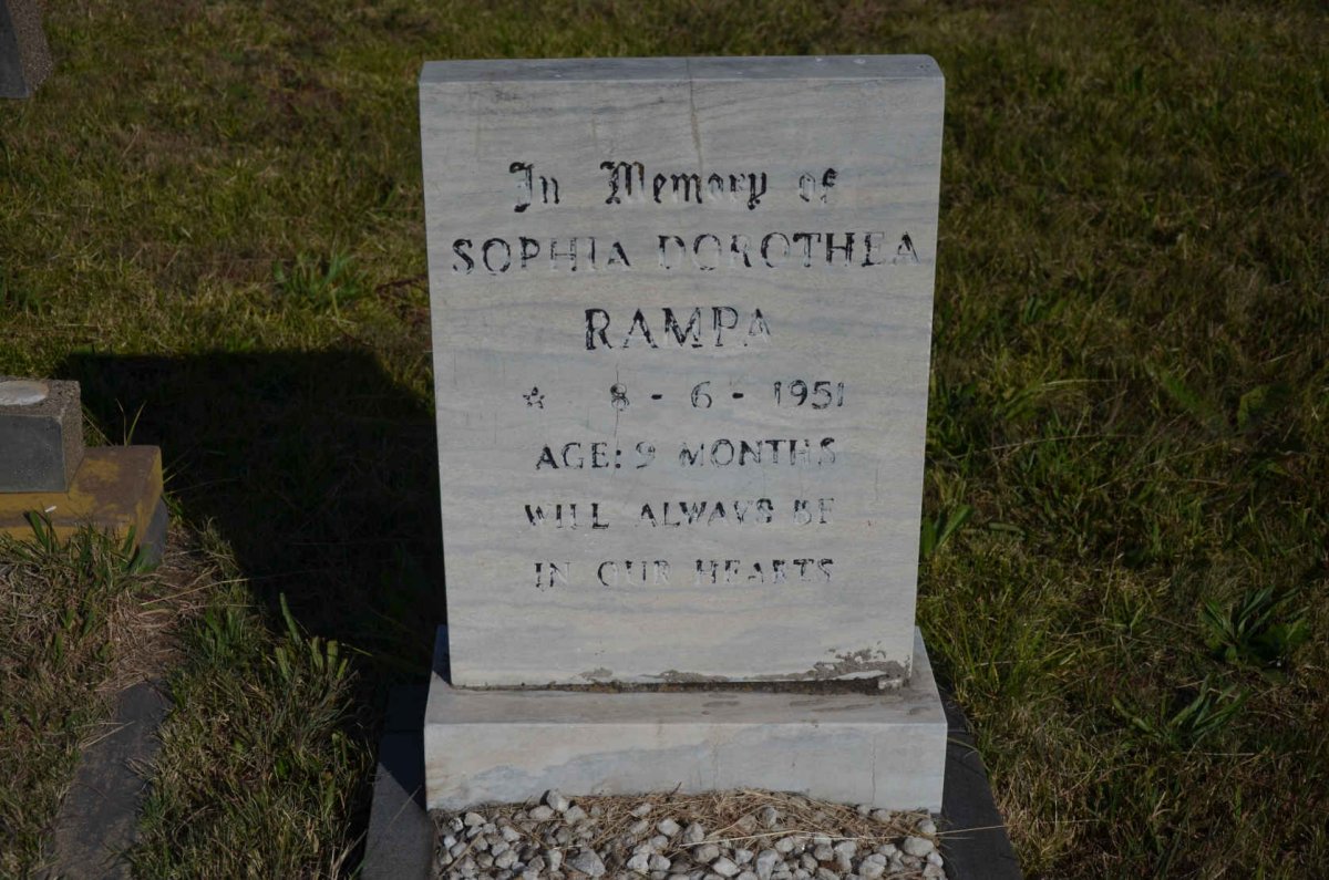 RAMPA Sophia Dorothea 1951-1951