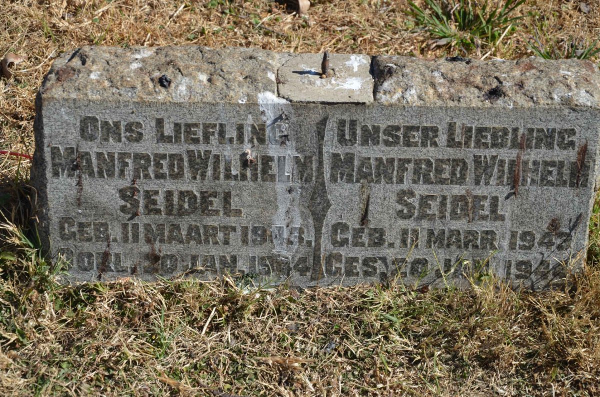 SEIDEL Manfred Wilhelm 1943-1944