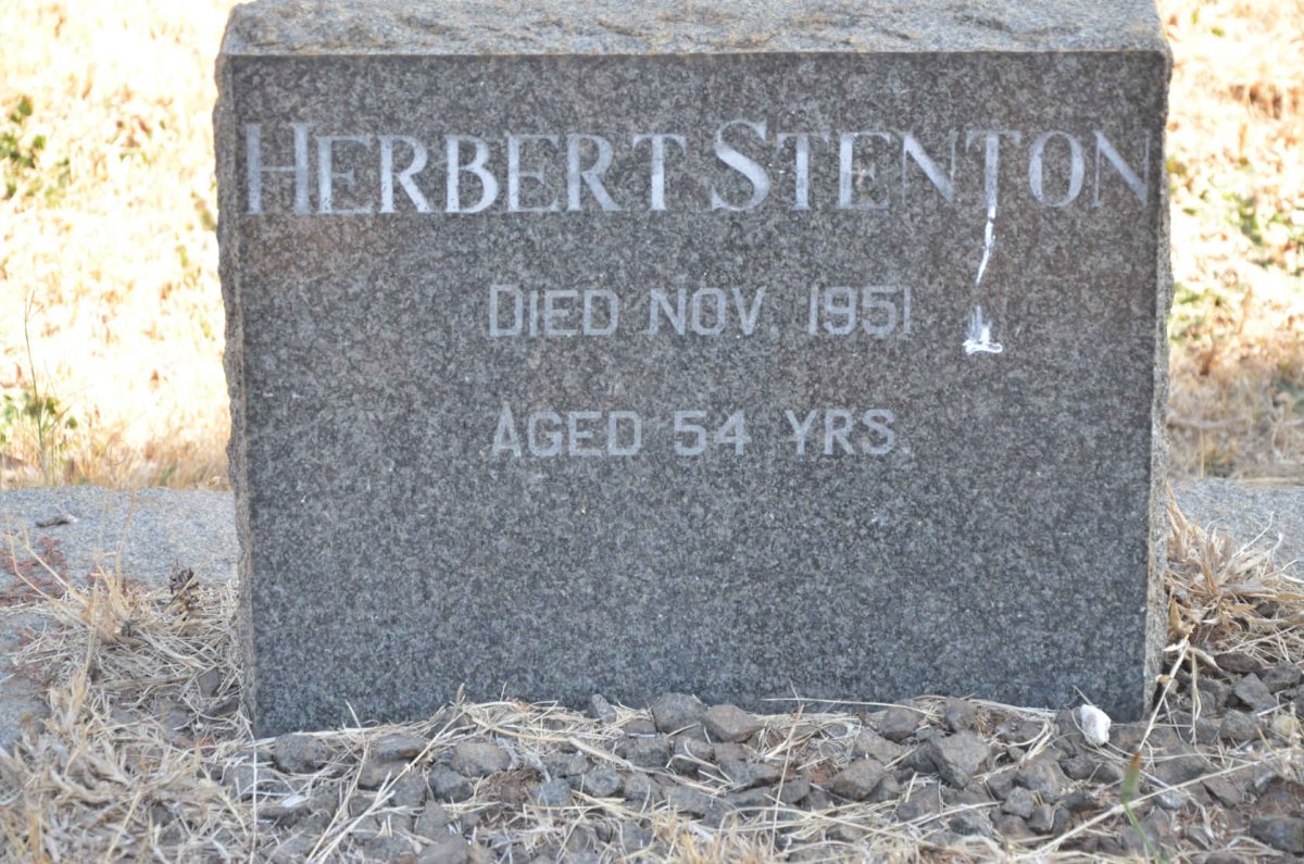 STENTON Herbert -1951