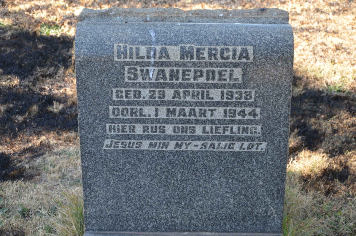 SWANEPOEL Hilda Mercia 1938-1944