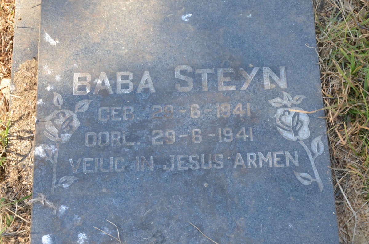 STEYN Baba 1941-1941