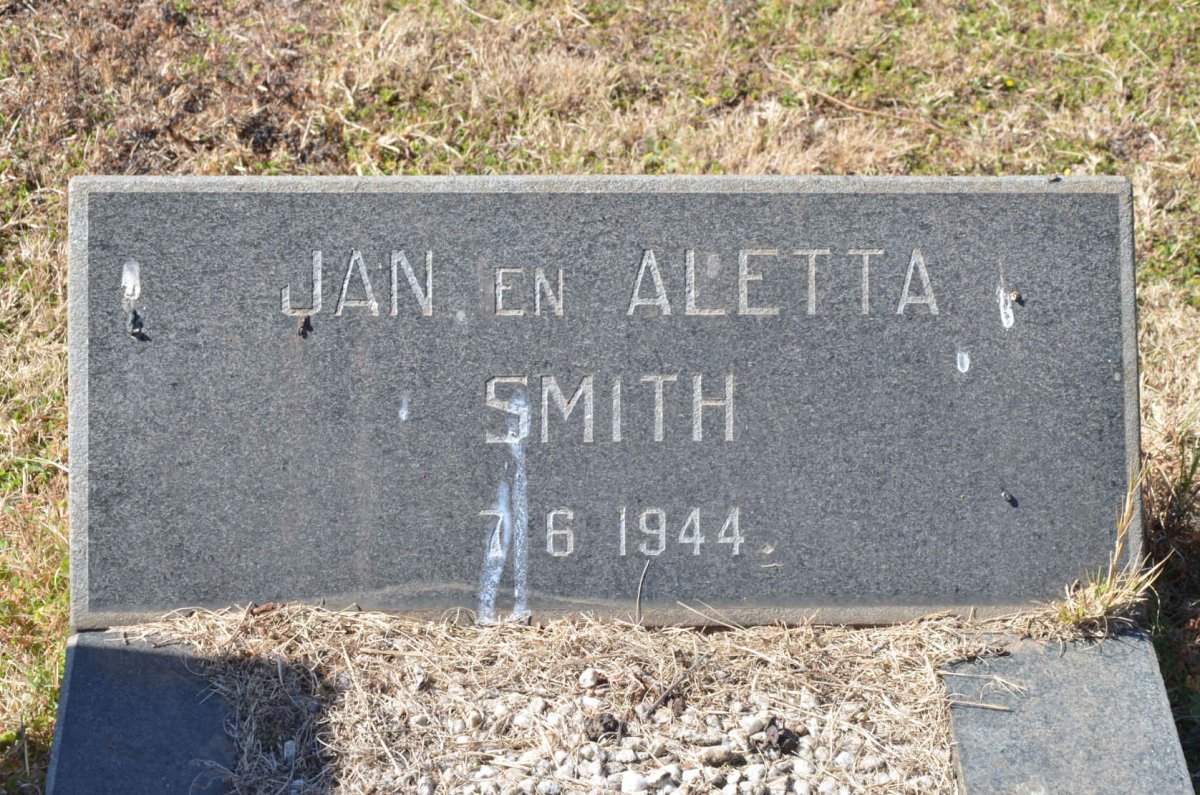 SMITH Jan -1944 &amp; Aletta -1944
