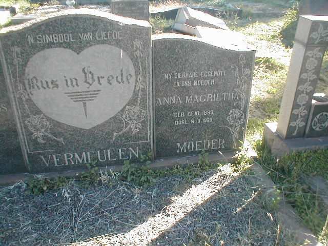 VERMEULEN Anna Magrietha 1890-1968