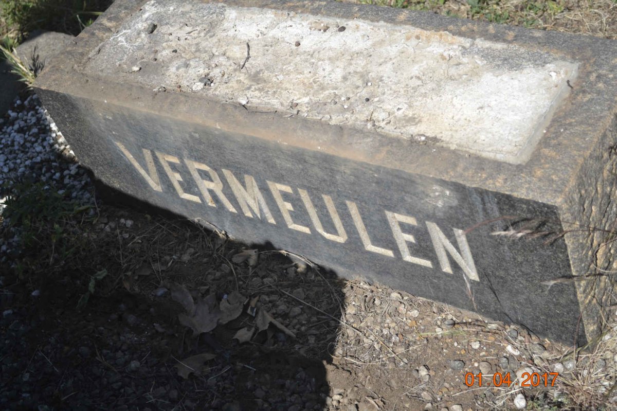 VERMEULEN Frederick Daniel 1903-1974 &amp; Johanna Cornelia 1906-1956