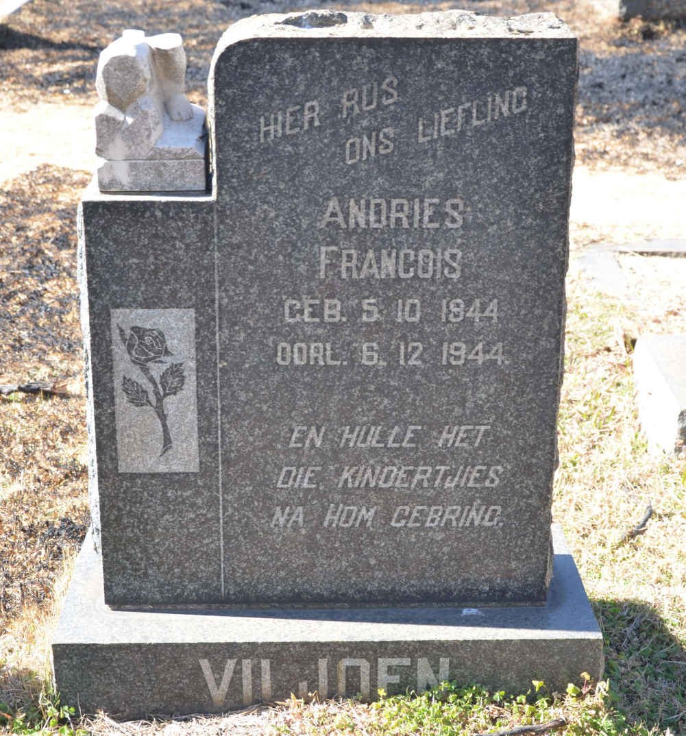VILJOEN Andries Francois 1944-1944