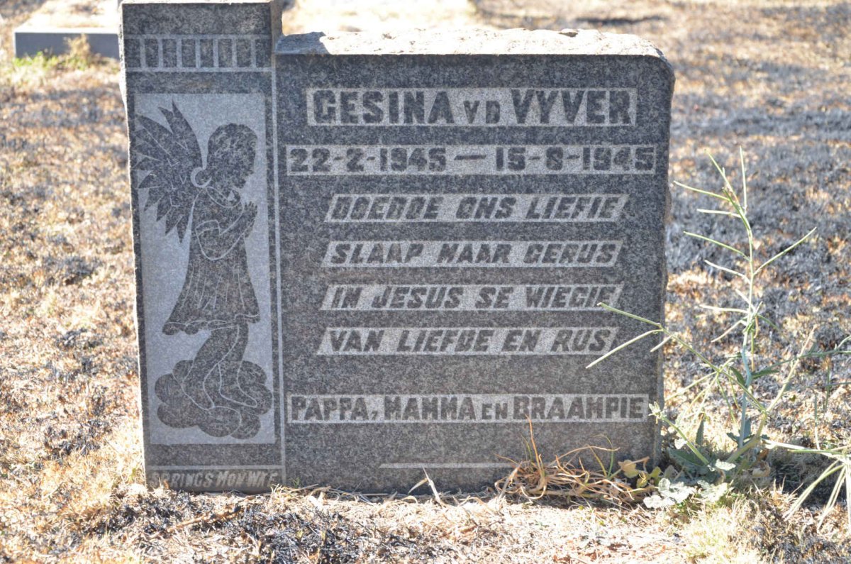 VYVER Gesina, v.d. 1945-1945