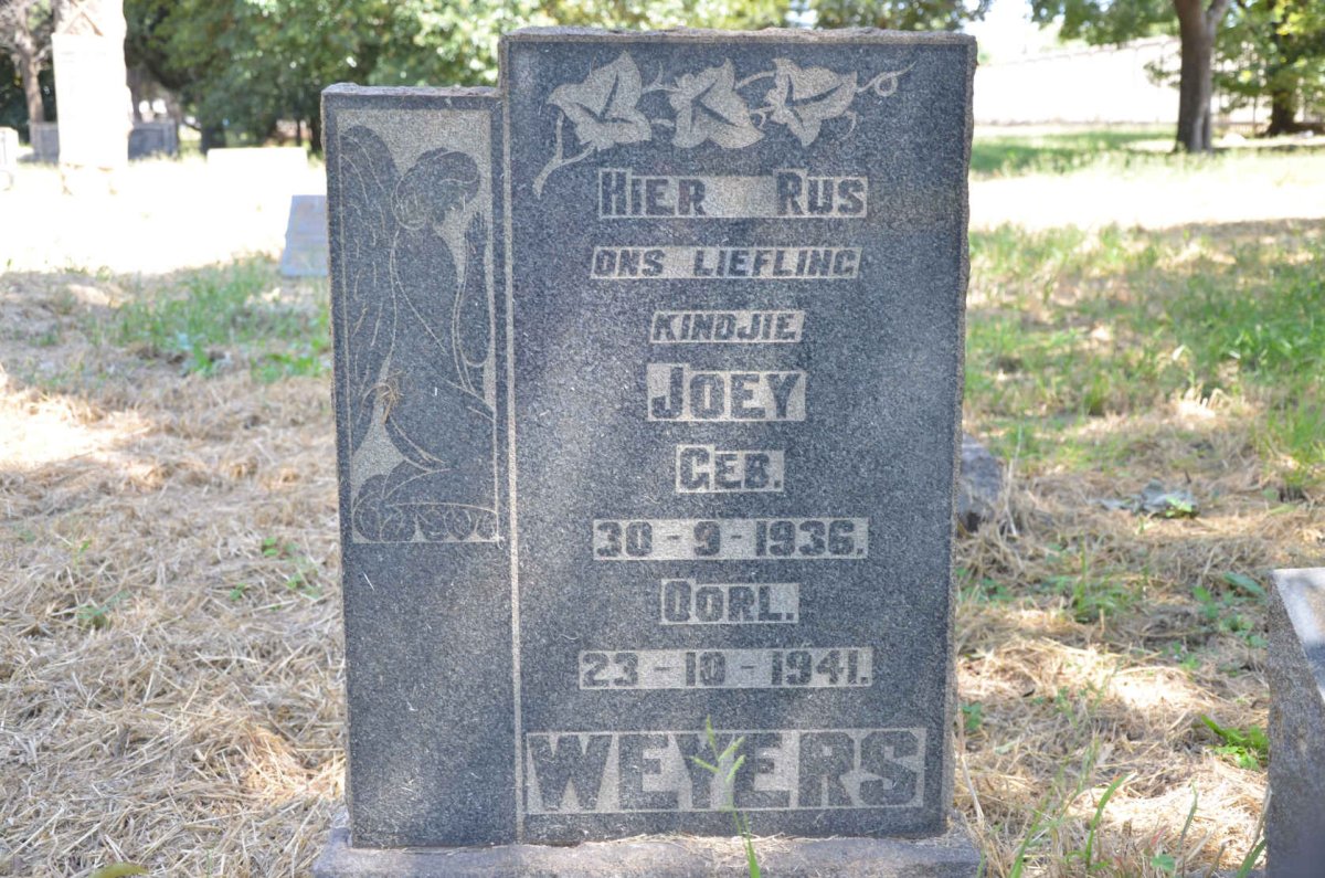 WEYERS Joey 1936-1941