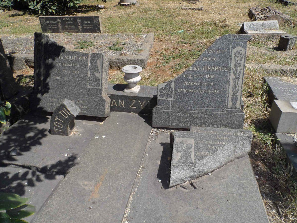 ZYL Nicolaas Johannes, van 1905-1953 &amp; Fredrika Wilhelmina SWANEPOEL 1904-1977