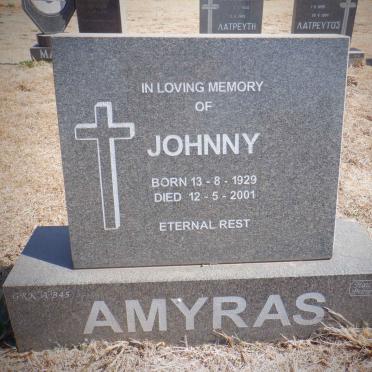 AMYRAS Johnny 1929-2001