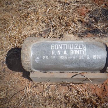 BONTHUIZEN R.N.A. 1935-1976