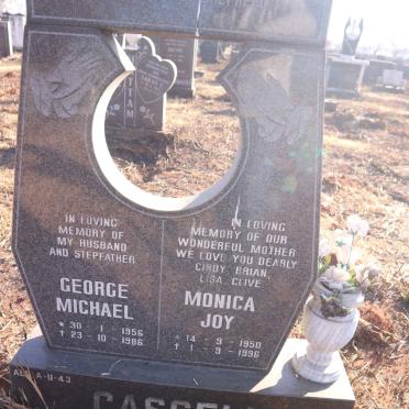 CASSELL George Michael 1956-1986 &amp; Monica Joy 1950-1996