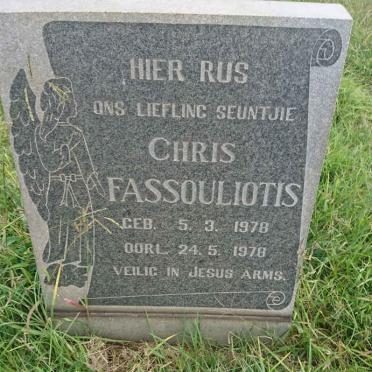 FASSOULIOTIS Chris 1978-1978 
