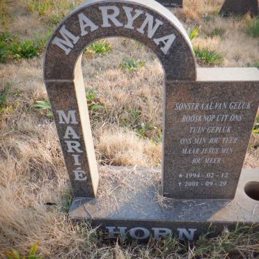 HORN Maryna Marie 1994-2001