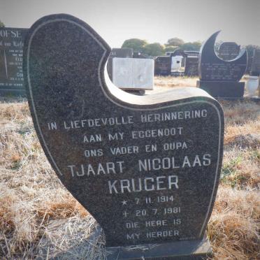 KRUGER Tjaart Nicolaas 1914-1981