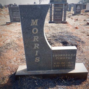 MORRIS Thokozane Timothi 1978-2011