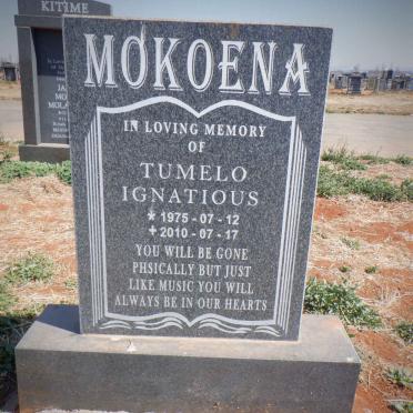 MOKOENA Tumelo Ignatious 1975-2010
