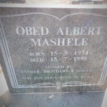 MASHELE Obed Albert 1974-1998