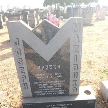 MAZIBUKO Joseph 1906-1999