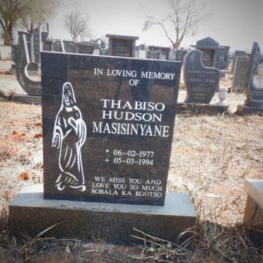 MASISINYANE Thabiso Hudson 1977-1994