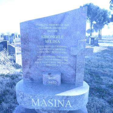 MASINA Sibongile Selina 1977-2012