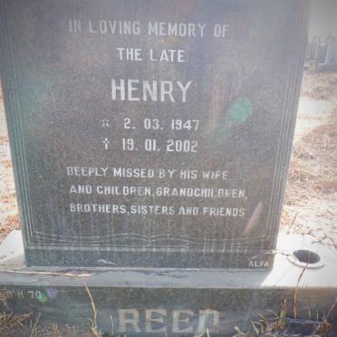REED Henry 1947-2002