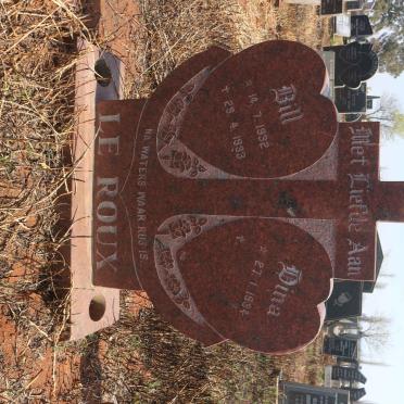 ROUX Bill, le 1932-1993 &amp; Dina 1934-