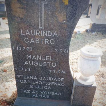 SILVA Manuel Augusto, da 1911-1986 &amp; Laurinda CASTRO 1923-1981