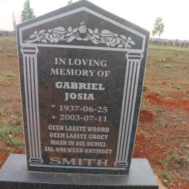 SMITH Gabriel Josia 1937-2003