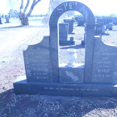 STEYN Schalk 1929-1987 &amp; Marie 1933-