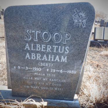 STOOP Albertus Abraham 1910-1989