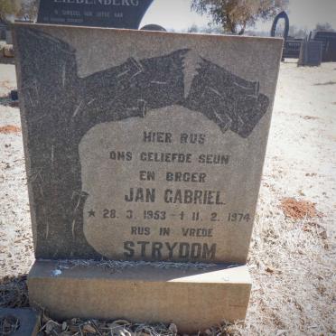 STRYDOM Jan Gabriel 1953-1974