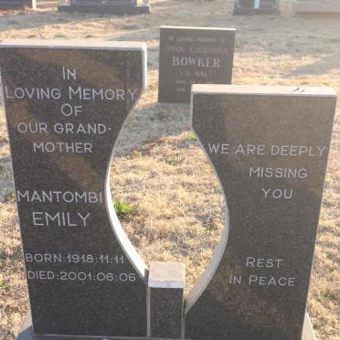 TSHABALALA Mantombi Emily 1918-2001