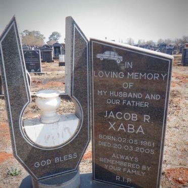 XABA Jacob R. 1961-2005