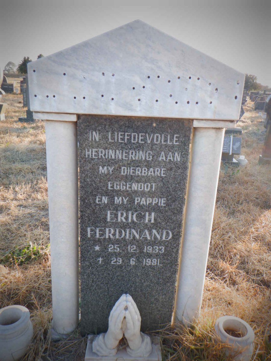 ? Erich Ferdinand 1933-1981