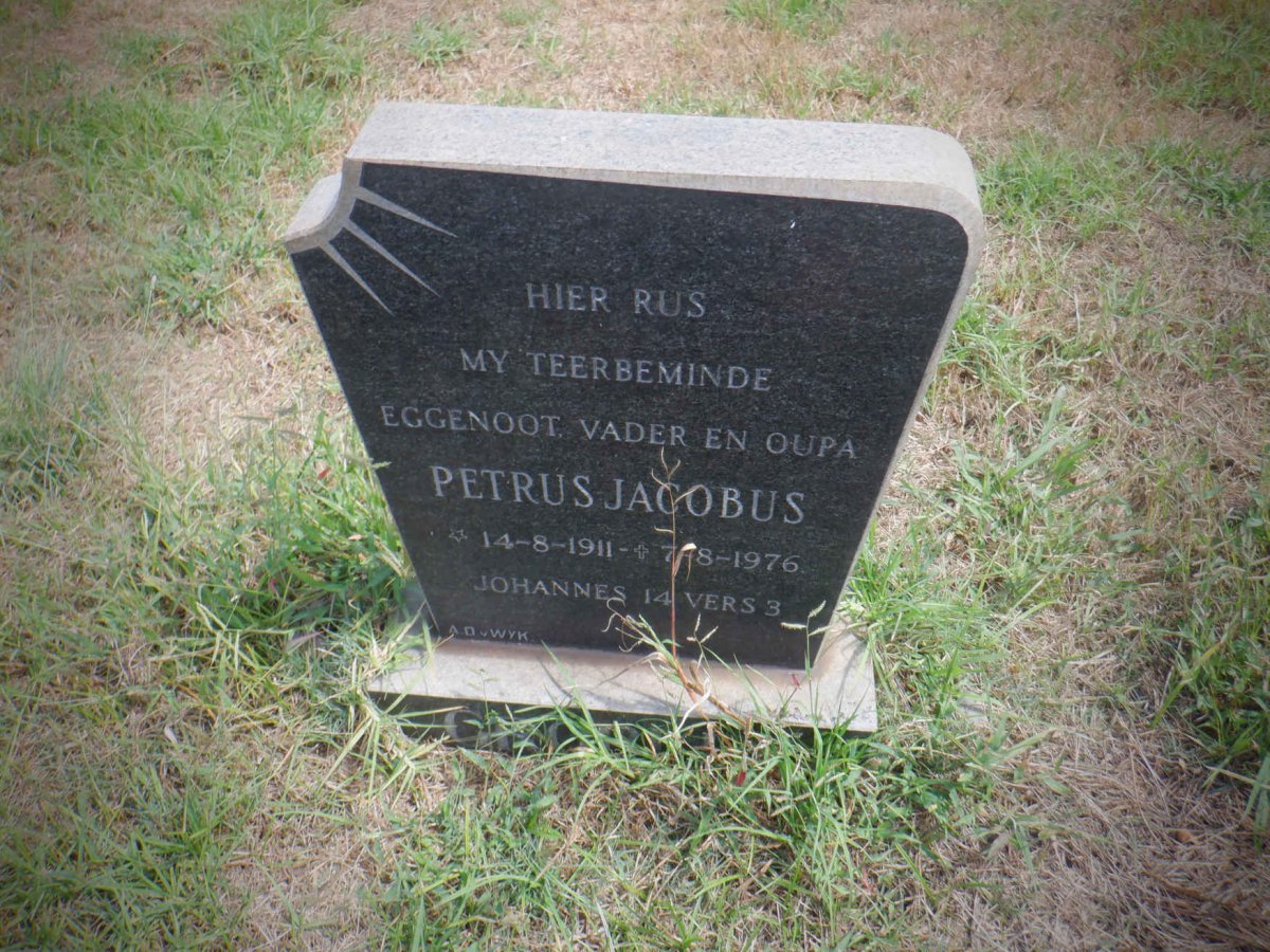 ? Petrus Jacobus 1911-1976